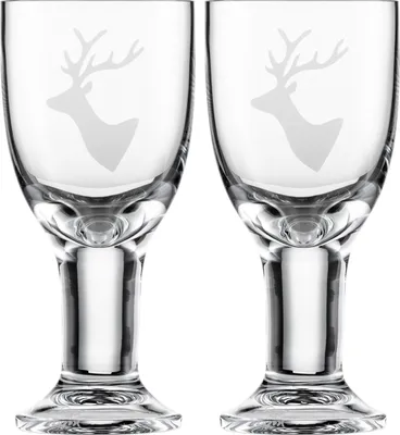 Immagine prodotto di Eisch Vorteilset 2 Stück Rotweinglas 582/1 - 2 Stück im Karton CHALET 77158211 und Geschenk + Spende