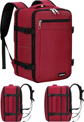 Zdjęcie produktu dla Plecak podręczny 30 l, wodoodporny, komora na laptop 15,6 cala, do podróży, dla mężczyzn i kobiet