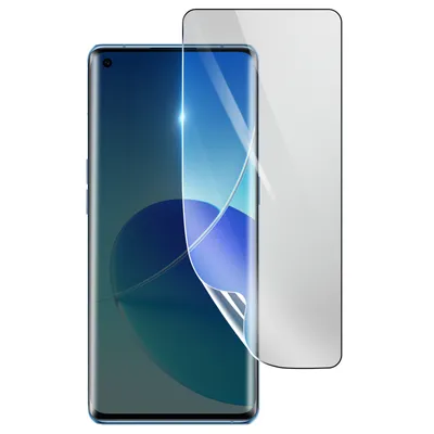 Immagine prodotto di 3mk, protezione dello schermo in idrogel resistente agli urti e ai graffi per Oppo Reno 6 Pro 5G, trasparente