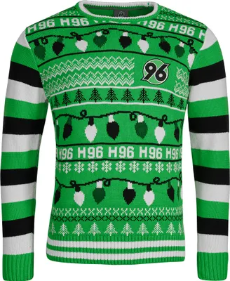 Produktbild von Hannover 96 H96 Weihnachtssweater LED Gr. 2XL