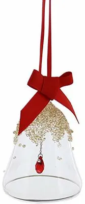 Obrázek produktu pro Swarovski, vánoční zvoneček, zlaté barvy, malý, model 5464882, kolekce 2019