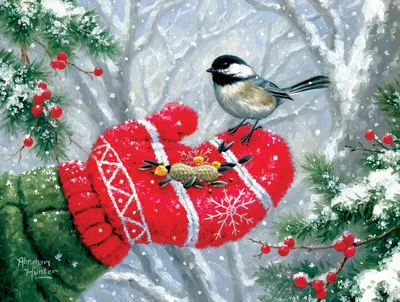 Zdjęcie produktu dla Puzzle SunsOut Winter Encounter - 300 elementów