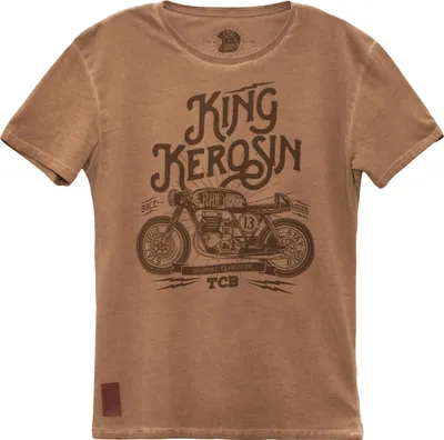 Produktbild von King Kerosin T-Shirt TCB Brown-S