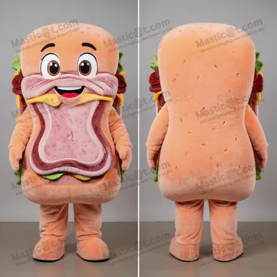 Immagine prodotto di Costume MASTICOT gonfiabile a forma di panino con pulled pork