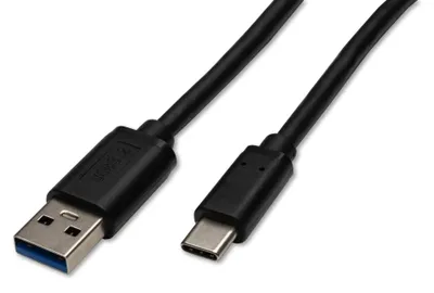 Immagine prodotto di Cavo Cavo USB spina A-spina C-nero 3 m da USB-A a USB-C