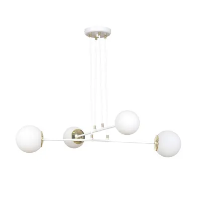 Obrázok produktu pre Luster Emibig 4xE14 40W OGNIS 4 WHITE 967/4