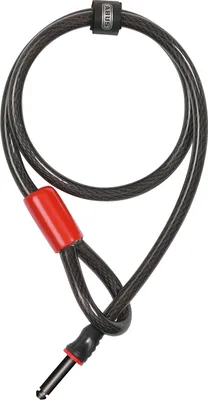 Immagine prodotto di Cavo a innesto per serratura da telaio ABUS - Cavo adattatore 12/100 - Serratura per bicicletta con lunghezza di 100 cm - Cavo in acciaio di 12 mm di spessore