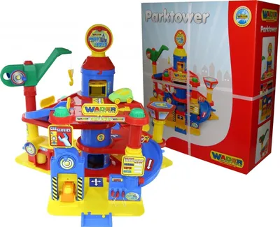 Produktbild von Park Tower mit 4 Ebenen + Autos
