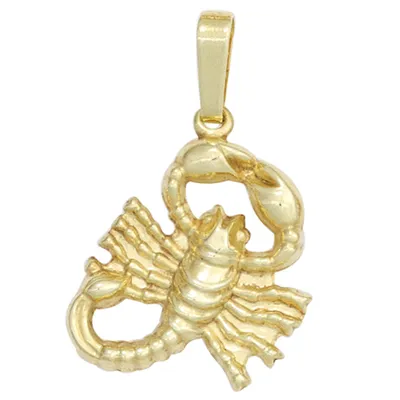 Produktbild von JOBO Anhänger Sternzeichen Skorpion 333 Gold Gelbgold