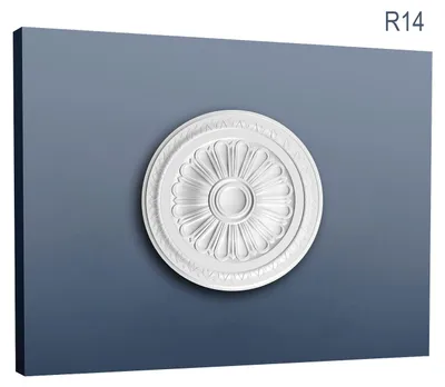 Produktbild von Orac Decor R14 LUXXUS klassische Stuckrosette Deckenrosette Lampen-Rosette 33 cm
