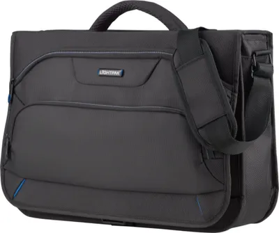 Obrázek produktu pro LiGHTPAK 46119 LiGHTPAK taška přes rameno „SOLAR“, s přihrádkou na notebook, černá