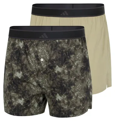 Immagine prodotto di adidas Boxer Uomo in Tessuto (Confezione da 2) - Modello Active Woven - Slip