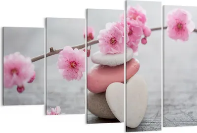 Produktbild von Bild auf Leinwand - Leinwandbild - Yoga weiblich Blume Gesundheit - 150x100cm - Wand Bild - Wanddeko - Leinwanddruck - Bilder - Kunstdruck - Leinwand bilder - Wandkunst - EG150x100-3178