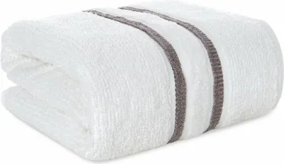 Image de EUROFIRANY | Serviette de bain - Serviette - Douce - 70 x 140 cm - blanc - Coton