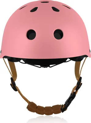 Produktbild von LIONELO Schutzhelm für Kinder Helmet verstellbar 50-56 cm, Kinnschutz, Intertek er Helm für Mädchen und Jungen, Größe S - Rosa