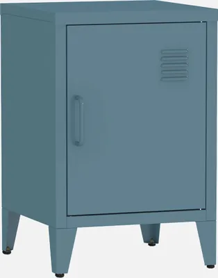 Immagine prodotto di Comodino industriale, 1 anta, Blu grigio