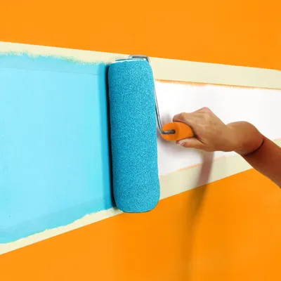 Produktbild von Abdeckband Weiß 24 mm × 50 m – Malerband mit wasserbasiertem Klebstoff – Rückstandsfrei entfernbar – Für Maler- und Abklebearbeiten [11086A]