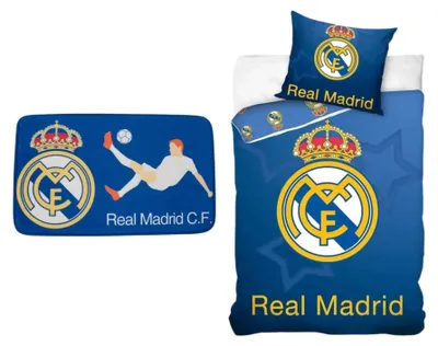 Produktbild von Real Madrid Bettbezug-Set + Teppich