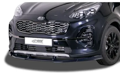 Obrázok produktu pre Predný spojler RDX Racedesign, kompatibilný s modelom Kia Sportage (QL) po facelifte (modelový rok 2020)