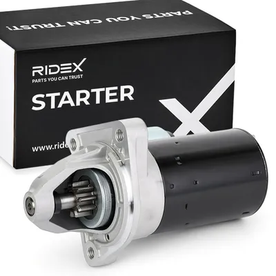 Produktbild von RIDEX 2S0073 Starter Anlasser 1,1kW für FORD Fiesta Mk6 Schrägheck (JA8, JR8) 12V