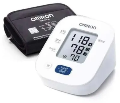 Obrázek produktu pro Omron M2+, Horní rameno, Automatický, Bílá, 22 - 42 cm, Knoflíky, 82 mm