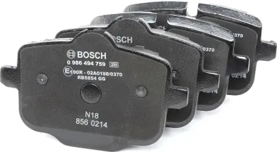 Produktbild von BOSCH Bremsbeläge Satz Hinten für BMW 5 Touring (F11) 0 986 494 759