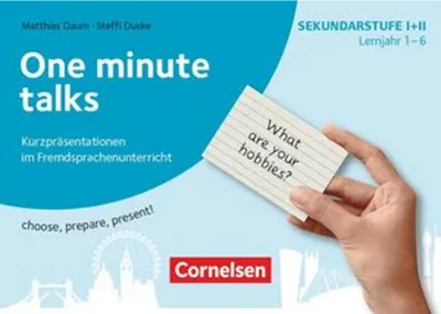 Produktbild von Kurzpräsentationen im Fremdsprachenunterricht - Lernjahr 1-6
