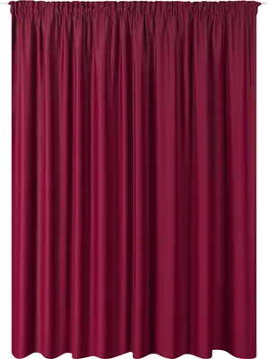 Produktbild von JEMIDI Vorhang blickdicht 300x245cm - Gardine mit Kräuselband Universalband - 100% Polyester Schal lang für Wohnzimmer Schlafzimmer - bordeaux