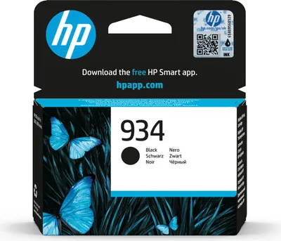 Image de HP 934 cartouche d'encre noire authentique