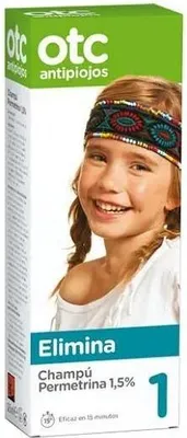 Obrázek produktu pro Otc Antipiojos Eliminates Permethrin Shampoo 1.5 125 ml