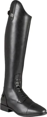 Produktbild von Premier Equine Anima Ladies Synthetic Field Tall Riding Wide Reitstiefel Schwarz EU 38 Herren,Damen Schwarz EU 38