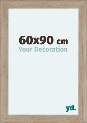 Produktbild von Bilderrahmen, 60x90 cm, Eiche Hell, MDF, Como
