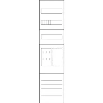 Zdjęcie produktu dla Eaton Electric GmbH Panel licznikowy ZSD-M17B0013 1-polowy (113068)