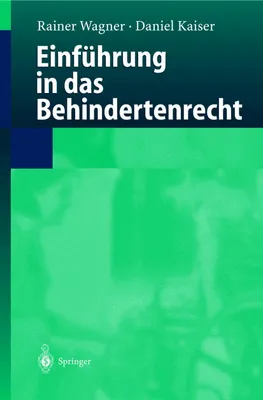 Produktbild von Einführung in das Behindertenrecht