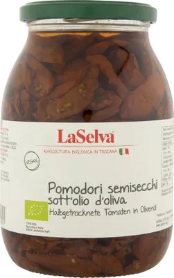 Produktbild von LaSelva Halbgetrocknete Tomaten in Olivenöl - 970g