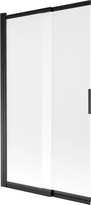 Produktbild von Mexen Fox Duschwand 2-flügelig verschiebbar 100 x 150 cm, satiniert, schwarz - 891-100-002-70-30