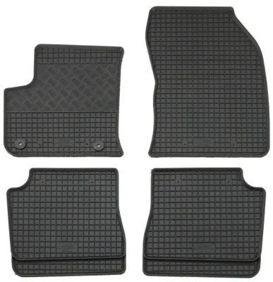 Gummifußmatten Set 4-teilig für Opel Corsa-e F, schwarz