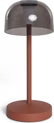 Produktbild von LED Tischlampe Tragbar mir wiederaufladbarem USB-Akku Lendora Terrakotta