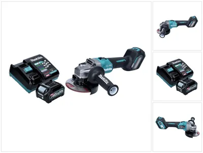 Immagine prodotto di Makita GA 023 GD1 Smerigliatrice angolare a batteria 40 V max. 125 mm Brushless XGT + 1x batteria 2,5 Ah + caricabatteria