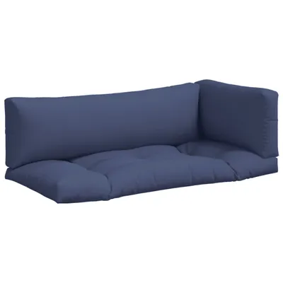 Produktbild von vidaXL Palettenkissen 3 Stk. Marineblau Oxford-Gewebe