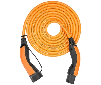 Produktbild von Lapp ÖLFLEX 5555935015, Orange, Typ 2, Typ 2, Schwarz, Gerade, Gerade