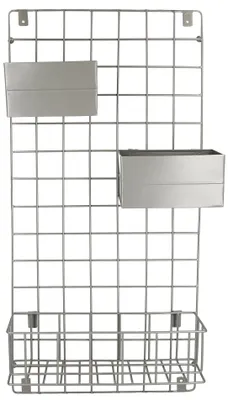 Produktbild von KitchenCraft Wand-Organizer, Schwarz, Einheitsgröße