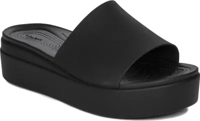 Produktbild von Crocs Brooklyn Platform Slide 208728-001, Badelatschen, Damen, Schwarz, Größe: 38/39