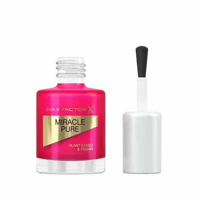 Produktbild von Max Factor Miracle Pure Nagellack 265 Feuriges Fuchsia, 12ml – Langanhaltender, Glänzender Nagellack für den Perfekten Look