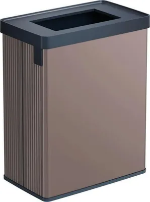 Image de Poubelle de Tri Curver VERTO, 54 L, Plastique Durable, Rose Perle