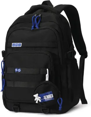 Image de Sac à dos scolaire, imperméable, grande capacité, léger, pour l'école