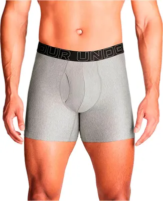 Produktbild von Under Armour Performance Tech 6´´ Boxershorts 3 Einheiten Grau M Mann Grau M