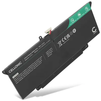 Image de CELLONIC 1x Batterie pour Ordinateur portable Compatible avec Dell Latitude 7410, Latitude 7310, H0DN8, 7CXN6 - (6400mAh, 7.7V)