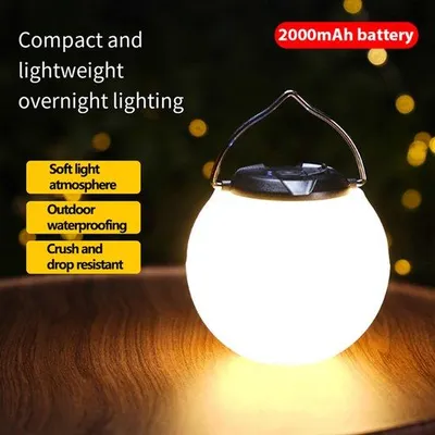 Image de Lampe LED - 3000 K, blanc chaud, étanche, pour le camping et la randonnée
