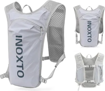Produktbild von INOXTO Laufrucksack, 5L Leichter Trinkbeutel, geeignet für Outdoor-Wandern, Radwettbewerb, Bergsteiger-Trinkweste, Rucksack, Herren und Damen